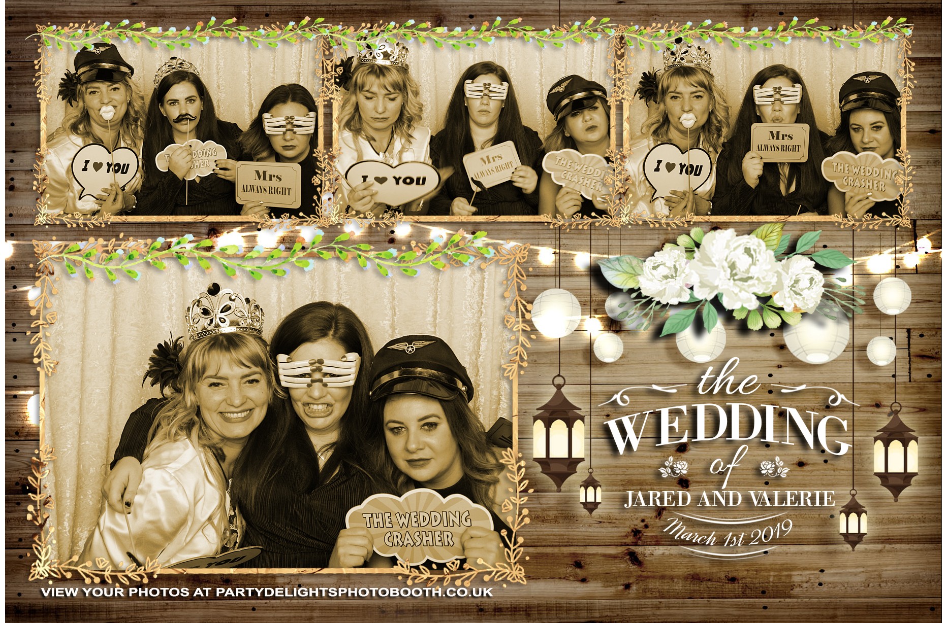 Jared and Valerie’s Wedding - Prints | View more photos from the event at gallery.partydelightsphotobooth.co.uk/u/PartyDelightsPhotoBooth/Jared-and-Valerie’s-Wedding-Prints